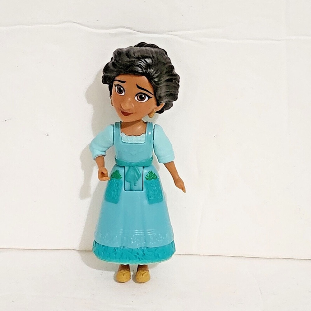 Disney Encanto Julieta Madrigal 3" Figure Cake Topper PVC Poseable Loose Toy